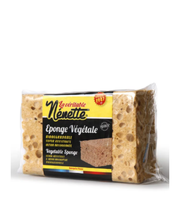 Eponge végétale gros travaux NENETTE 14x10cm