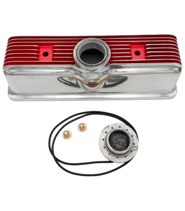 cache culbuteur RECORD Rouge - Traction 11 Perfo