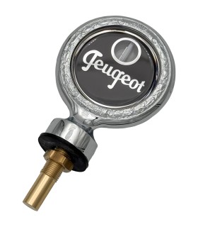 thermomètre Peugeot ø7cm - Chromé