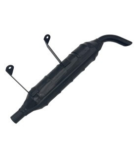 silencieux 2 patte de fixation - 4CV 1953 à 1954