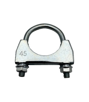 collier de serrage tube échappement (Zinc Blanc) - ø45