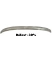 (Défaut -30%) pare-chocs avant / arrière en inox poli "miroir" - Traction 15/6