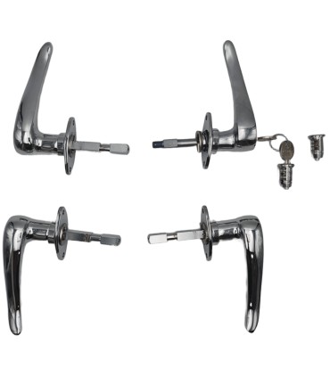 PACK poignées Rosalie avec clef passager- le kit de 4