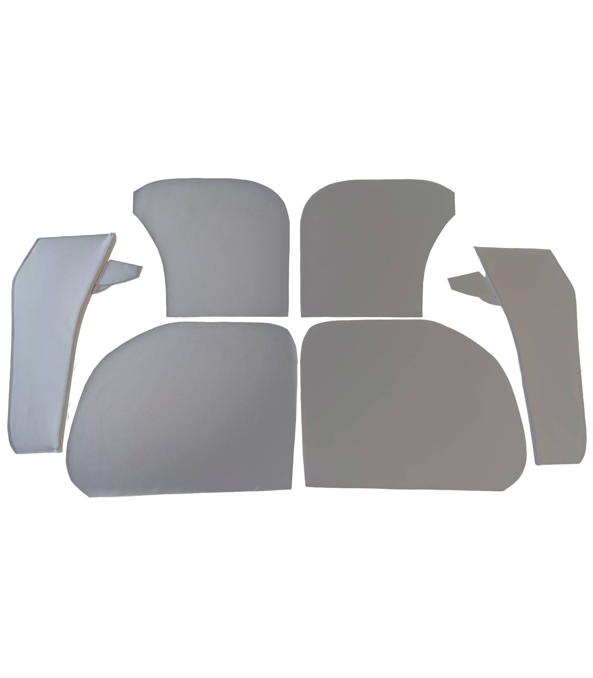 vide poches avant en skaï gris - 4CV