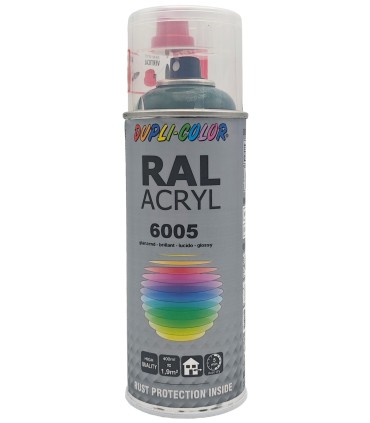 bombe de peinture vert moteur - 4CV