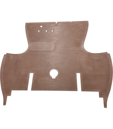 tapis avant marron - 4CV