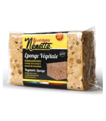 Eponge végétale gros travaux NENETTE 14x10cm