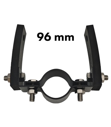 ferrures support de tube d'échappement (sangle de 96 mm)  - Traction 11 cv