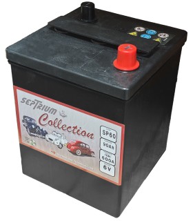 batterie 6 volts 90Ah - 4CV