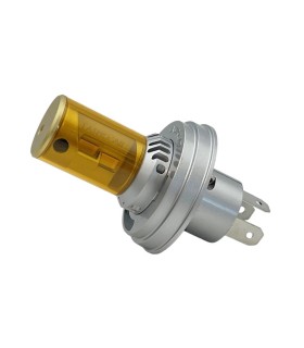 ampoule de phare (La Paire) code européen LED 12V - jaune