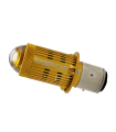 ampoule de phare (la Paire) BA21D LED 6-12V - blanche