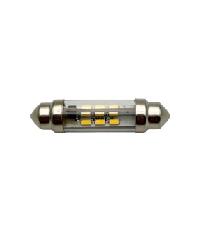 ampoule navette 42mm LED 6V - blanche