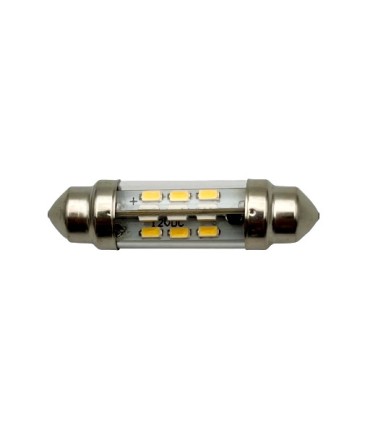ampoule navette 39mm LED 12V - blanche