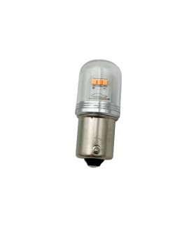 ampoule clignotant BA15S LED 6-12V - orange