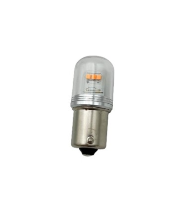 ampoule clignotant BA15S LED 6-12V - orange