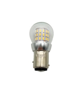 ampoule graisseur 2 plots BAY15D LED 6-12V - blanche