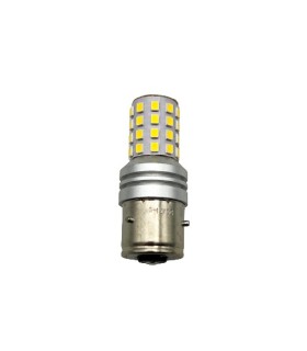 paire d'ampoules longue portée BA21S LED 6-12V - jaune