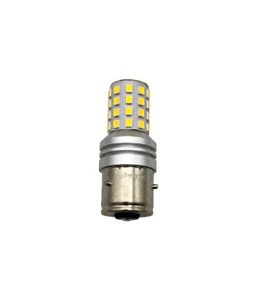 paire d'ampoules longue portée BA21S LED 6-12V - jaune