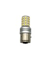 paire d'ampoules longue portée BA21S LED 6-12V - jaune