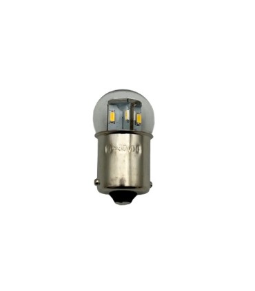 ampoule graisseur BA15S LED 12V - blanche