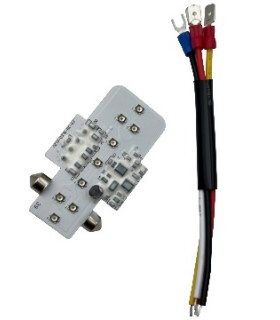 ampoule navette feux arrière Traction LED 6-12V - blanche - la paire