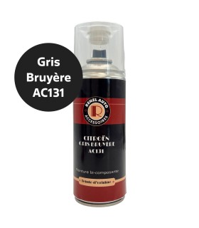 bombe de peinture gris bruyère carrosserie AC131 - Traction (400 ML)