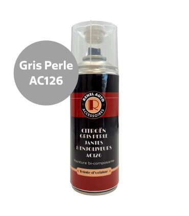 bombe de peinture gris perle jantes/enjoliveurs AC126 - Traction (400 ML)