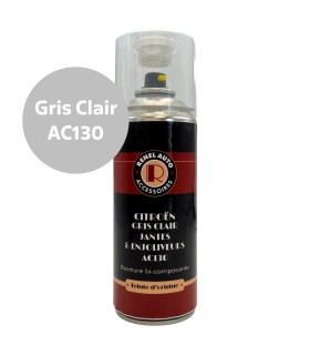 bombe de peinture gris clair jantes/enjoliveurs AC130 - Traction (400 ML)