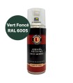 bombe de peinture vert foncé bloc moteur RAL 6005 - Traction (400 ML)