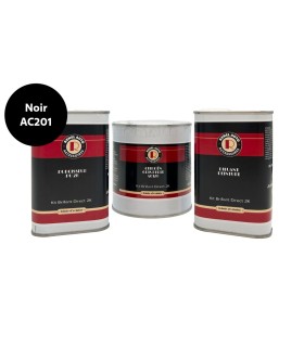 pot de peinture noir carrosserie AC201 - Traction (500 ML)