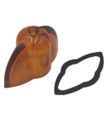 Verre JOCKEY orange + joint – Traction