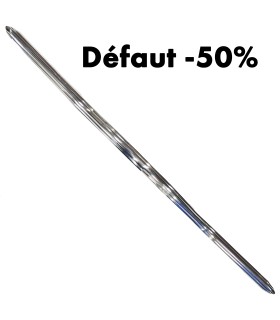 (Défaut -50%) grande moustache de calandre (sans agrafes) - 4CV 2ème modèle