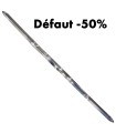 (Défaut -50%) grande moustache de calandre (sans agrafes) - 4CV 2ème modèle