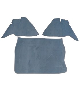 kit moquette de coffre GRISE - Traction 11 BL après 1952