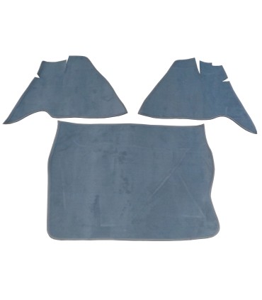kit moquette de coffre GRISE - Traction 11 BL après 1952
