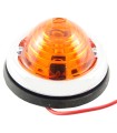 petit feu clignotant conique orange