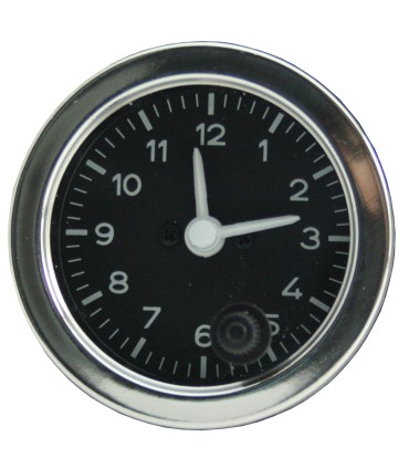 montre diamètre 52mm 6/12/24V - fond noir