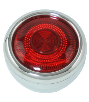 feux 2 fonctions avec verre motif rond