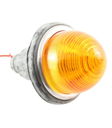 feux caoutchouc pointu orange