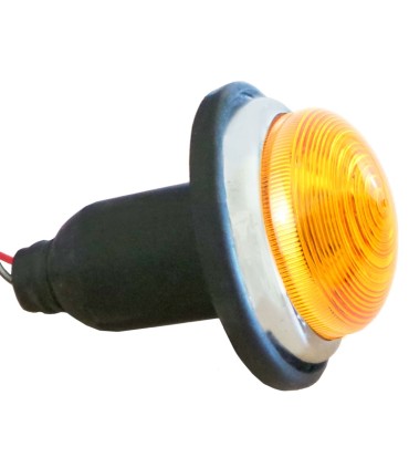 feux caoutchouc luxe arrondi orange