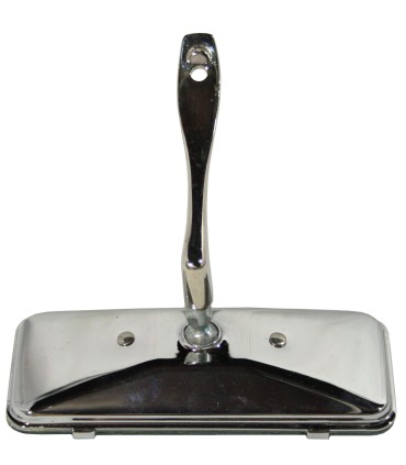 Rétroviseur intérieur à patte tout chromé