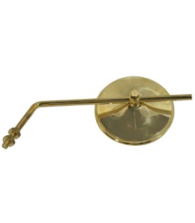 rétroviseur rond en laiton