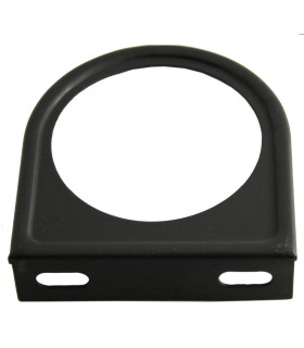 support thermomètre noir 1 trou - ø 52mm