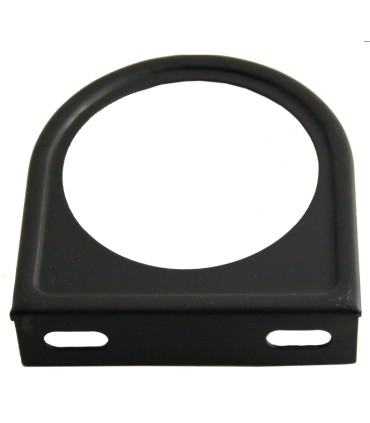 support thermomètre noir 1 trou - ø 52mm