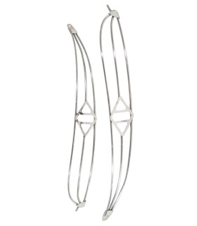 grille de prise d'air sur aile arrière (la paire) - 4CV