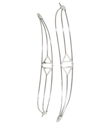 grille de prise d'air sur aile arrière (la paire) - 4CV