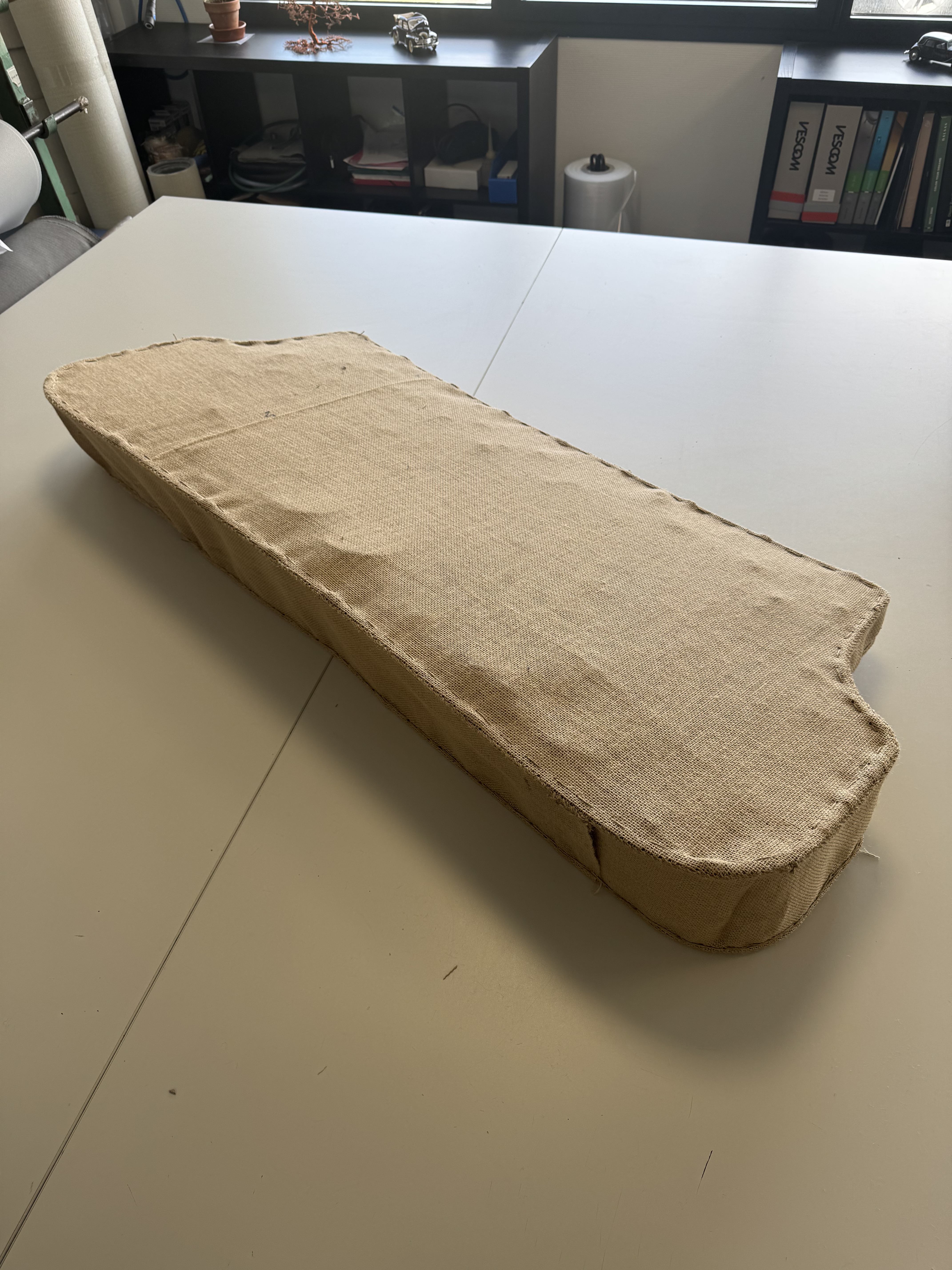 Garnissage de la banquette arrière Peugeot 203