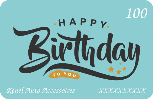 Carte cadeau RENEL